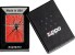 Zippo Black Matte Emblem Attached