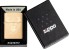 Zippo Brushed Brass Laser Engrave