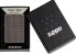 Zippo Armor Black Ice Deep Carve